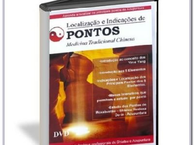 DVD Pontos da Acupuntura Localização Indicação de Pontos