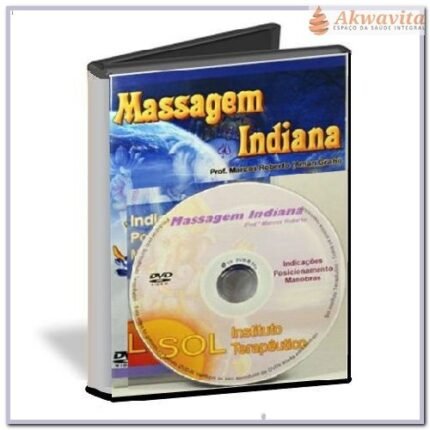 DVD Massagem Indiana uma Técnica da Ayurveda