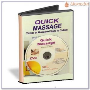DVD Quick Massage a Técnica da Massagem na Cadeira