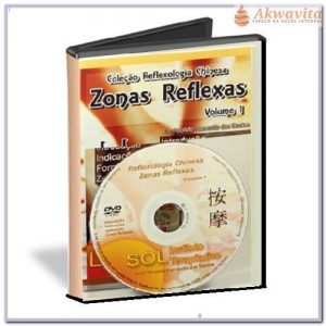 DVD Zonas Reflexas 1 os Pontos Indicações e Áreas Corporais