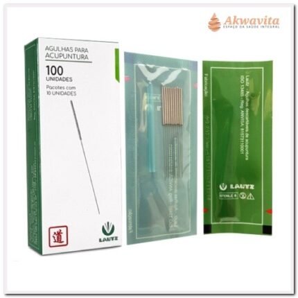 Agulha de Acupuntura Lautz 10x10 Polybag 100 ag