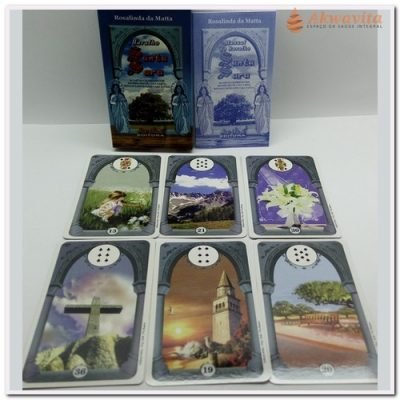 Baralho Cartas Ciganas Sta Sara Kali com 36 cartas P