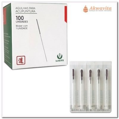Agulha de Acupuntura Lautz Individual blister 100 ag