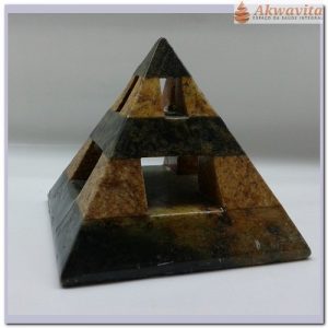 Pirâmide Asteca Pedra Sabão Meditação Tamanhos Variados