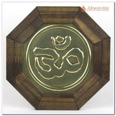 Quadro Aplique em Cobre Alto Relevo OM