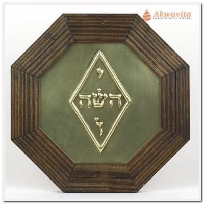 Quadro Aplique em Cobre Alto Relevo Yoshua