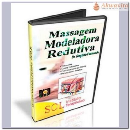 DVD Massagem Modeladora Redutiva e com Deslizamento 