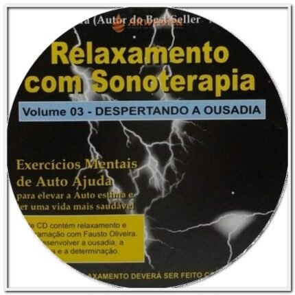 MP3 Terapia Sonoterapia com Indução Despertando Ousadia