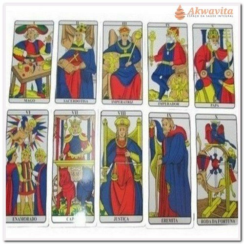 Baralho Tarot Marselha 78 Cartas