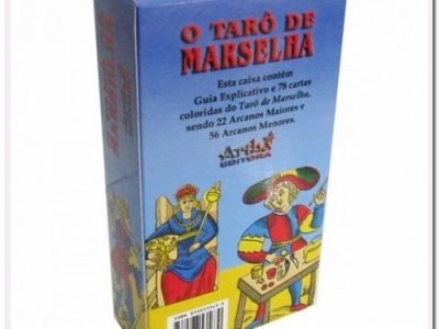 Tarô de Marselha 78 Cartas Coloridas dos Arcanos