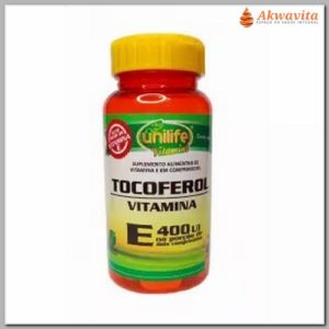 Vitamina E Tocoferol 200UI Prevenção da Saúde 60 comp