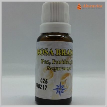 Essência Aromática Fragrância Rosa Branca