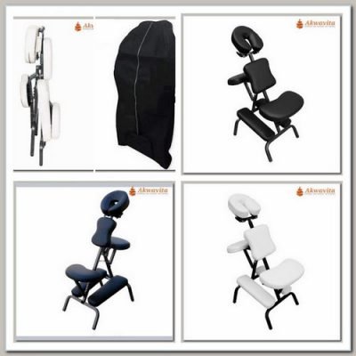 Cadeira Quick Massage Portátil Dobrável Gold Life