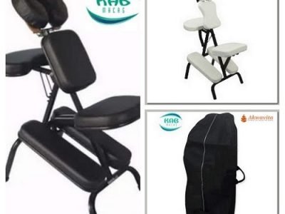 Cadeira Quick Massage Portátil Dobrável Leve com Bolsa