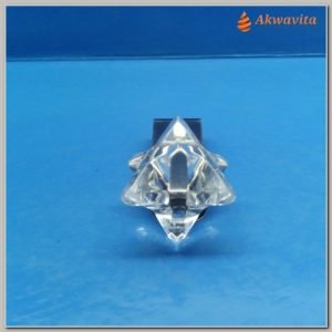 Pingente Merkabah Cristal Geometria Sagrada 13mm