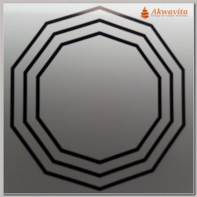 Decágono Duplo e Triplo Gráfico PVC 32x32cm de 1e2mm