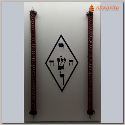 Telerradiador Cabalístico MDF Bobina Cobre 20x30x1cm- Portal