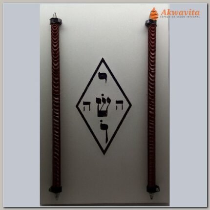 Telerradiador Cabalístico MDF Bobina Cobre 20x30x1cm- Portal