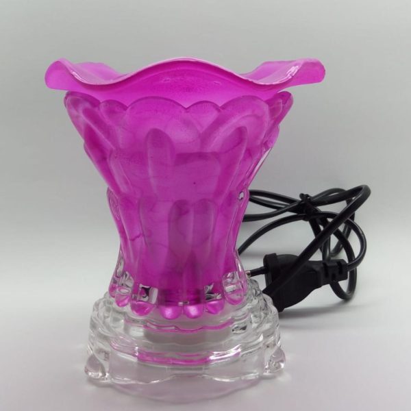 Aromatizador elétrico vaso flor rosa