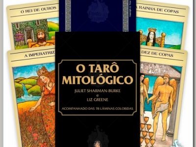 Tarô Mitológico Livro 78 cartas Juliet Sharman Liz Greene