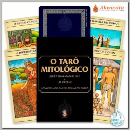 Tarô Mitológico Livro 78 cartas Juliet Sharman Liz Greene