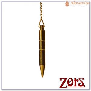 Pêndulo de Metal Agulha Dourado Sensível e Preciso 6cm