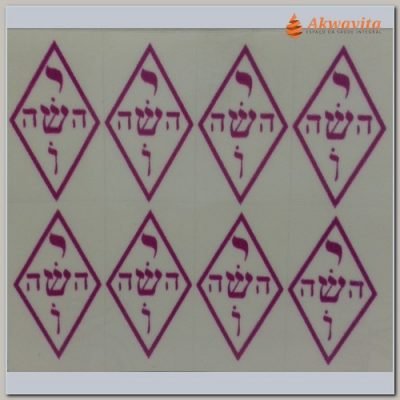 Adesivo Yoshua pequeno 15x25mm 32 unidades