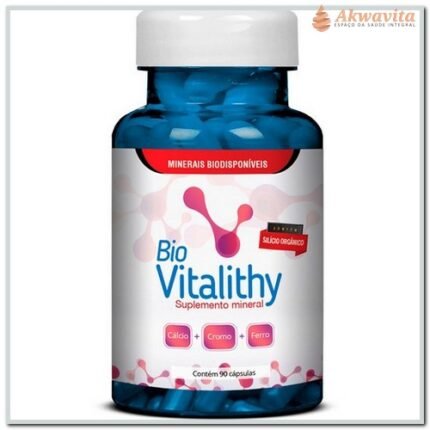 Bio Vitalithy Suplemento Mineral de Algas Marinhas 90 Cap