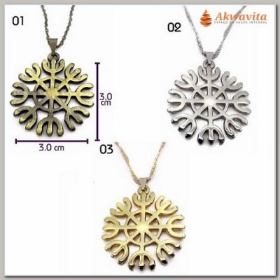 Gargantilha com Pingente Devadatta Filtro Astral