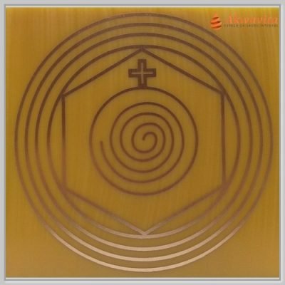 Desembaraçador Relações Afetivas Gráfico Radiônico Cobre 15x15