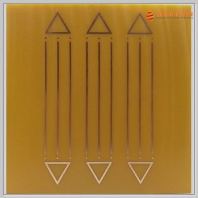 Triluxor Gráfico Radiônico Cobre fenolite 15x15cm