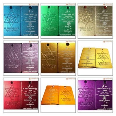 Placaindiana dos Astros do sistema Solar 5cm Hedvaldo Cantelli