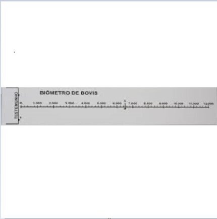 Biômetro de Bovis Régua de Mensuração PVC 12000A