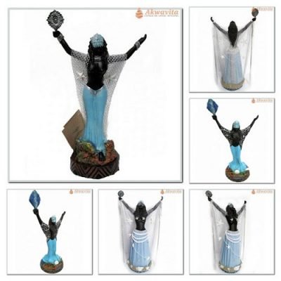 Estátua de Orixá em Resina Iemanjá Poder Fem PMG-B.Esot