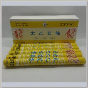 Moxa Bastão Artemísia Chinesa Verde Amarela e Azul