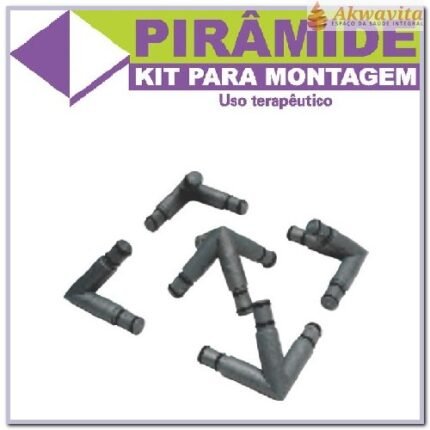 Kit de Ângulos Encaixes Para Montar Pirâmide Quéops