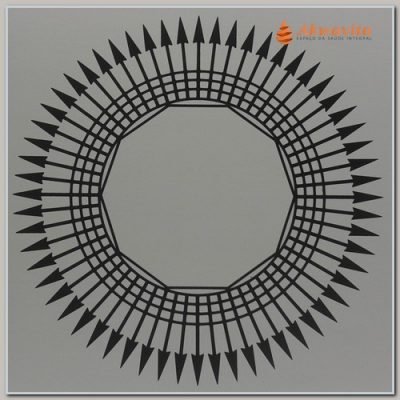 Desimpregnador 78 Flechas Gráfico PVC Placa19cm