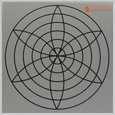 Irradiador Energético Harmonia Gráfico PVC 19cm