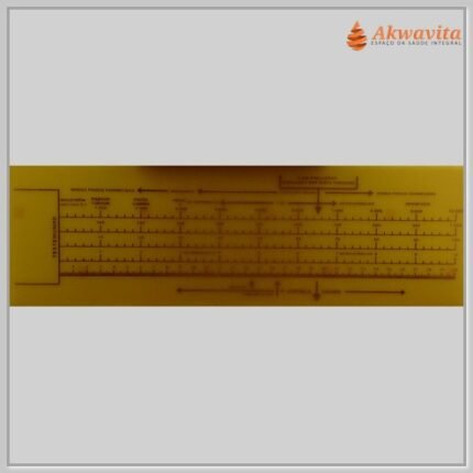 Biômetro de Bovis Régua de Mensuração Gráfico Cobre fenolite