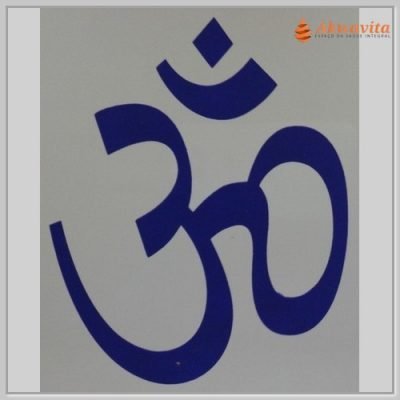 OM Som Primordial Gráfico Radiônico de PVC 17x17cm