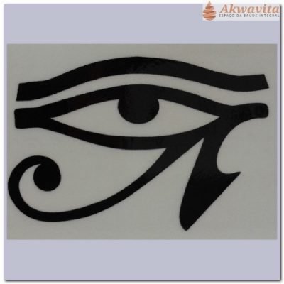Adesivo Olho de Hórus Poder e Proteção 16UN 45x55mm