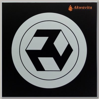 Antahkarana Gráfico Radiônico de PVC 17x17cm