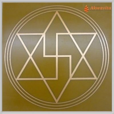 Anti-Magia Gráfico Radiônico Cobre fenolite 7x7cm