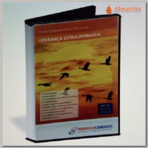 DVD Liderança Extraordinária Técnicas Atitude Rodrigo Cardoso