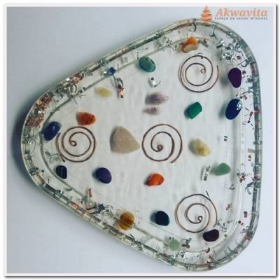 Orgonite Regulador Frequencial de Alimentos 16cm- N.Tempo