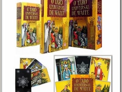 Tarô Universal De Waite O Livro e Baralho 78 Cartas