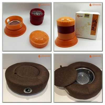 Almofada G e Ventosa para Aplicação de Moxa Pino