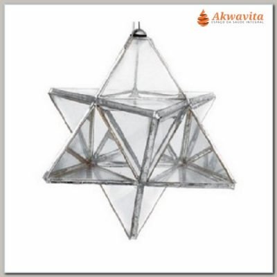 Prisma de Água Energético Merkabah com parafuso