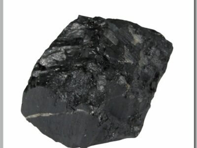 Pedra Turmalina Negra Bruta Neutraliza Magia 100g-Lj