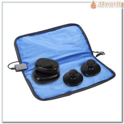 Bolsa Térmica Aquecer Pedras Massagem Azul PA0868-Estek